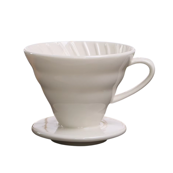 Cafetière filtre en céramique I.XXI 2 à 4 tasses, blanche