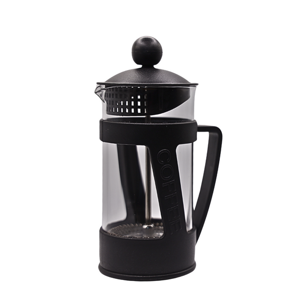 I.XXI Cafetière à piston en verre 350 ml, noire