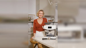 Carolyn from HGTV Farmhouse Facelift and Breville Barista Touch Impress
