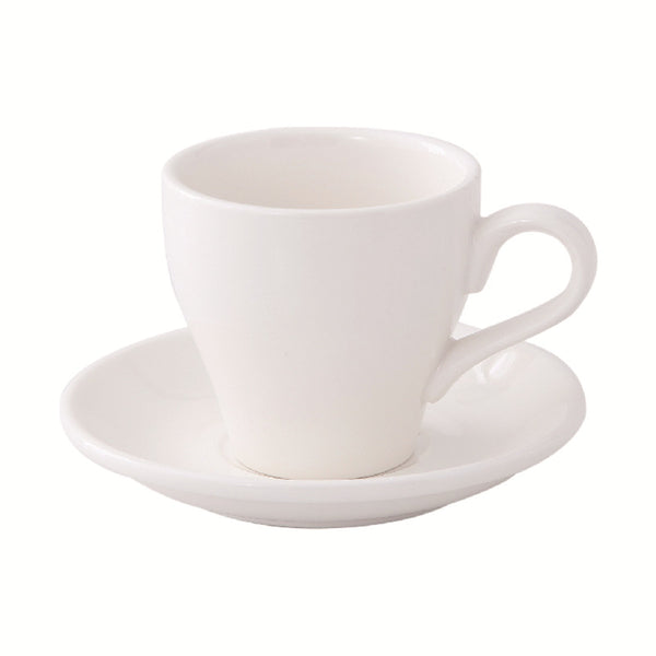 I.XXI Espresso Cup with Saucer 80ml White