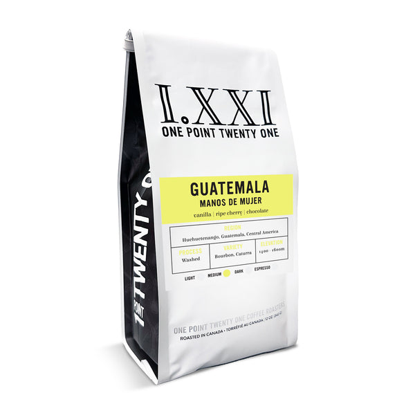 I.XXI Guatemala Manos de Mujer Whole Bean Coffee, 12 oz.