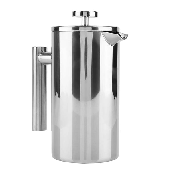I.XXI 1L French Press, Polished Steel