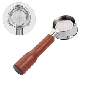 I.XXI Breville Compatible 54mm Bottomless Portafilter, Rosewood