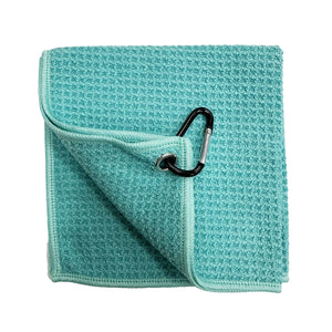 I.XXI Barista Waffle Cleaning Towel with Hook, Turquoise
