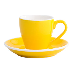 I.XXI Espresso Cup with Saucer 80ml, Yellow
