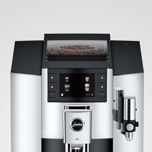 Jura E8 Automatic Espresso Machine, Chrome #15646