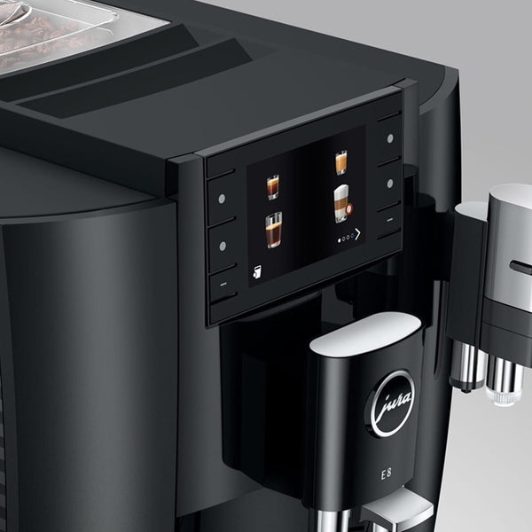 Jura E8 Automatic Espresso Machine, Piano Black #15648