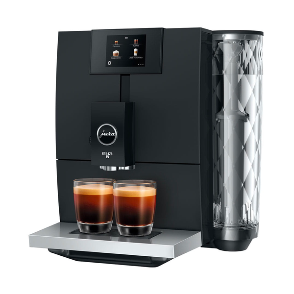 Jura ENA 8 Automatic Espresso Machine, Full Metropolitan Black #15496