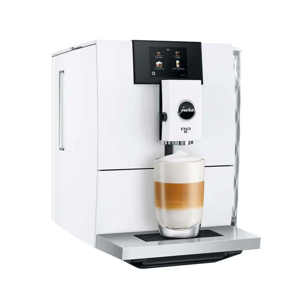 Jura ENA 8 Automatic Espresso Machine, Full Nordic White #15495