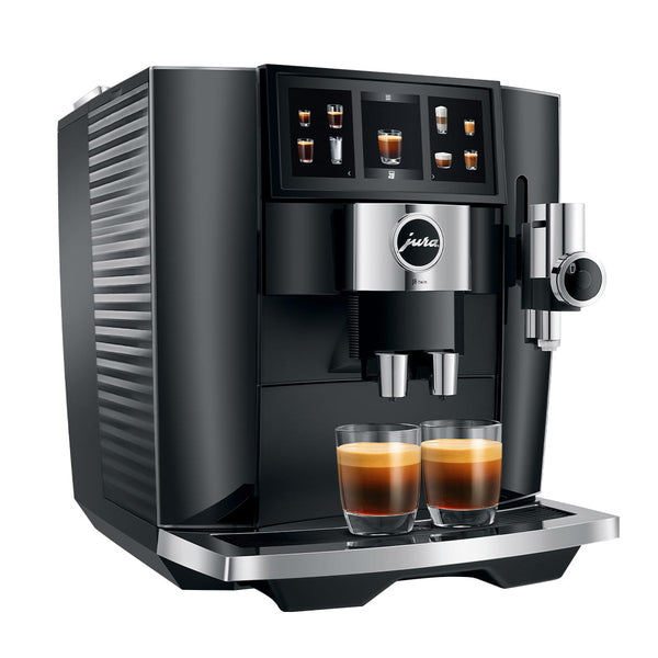 Jura J8 Twin Automatic Espresso Machine, Diamond Black #15658