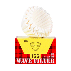 Kalita Wave 155 Paper Filters, 50 Pack