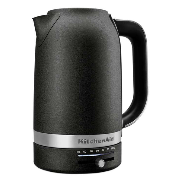 KitchenAid 1.7 L Electric Kettle, Cast-Iron Black #KEK1701BK