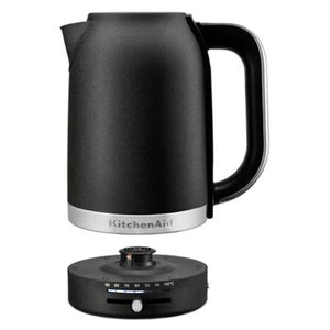 KitchenAid 1.7 L Electric Kettle, Cast-Iron Black #KEK1701BK