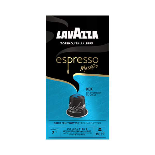 Lavazza Maestro Dek Decaf Nespresso Compatible Capsules, 10 Pack