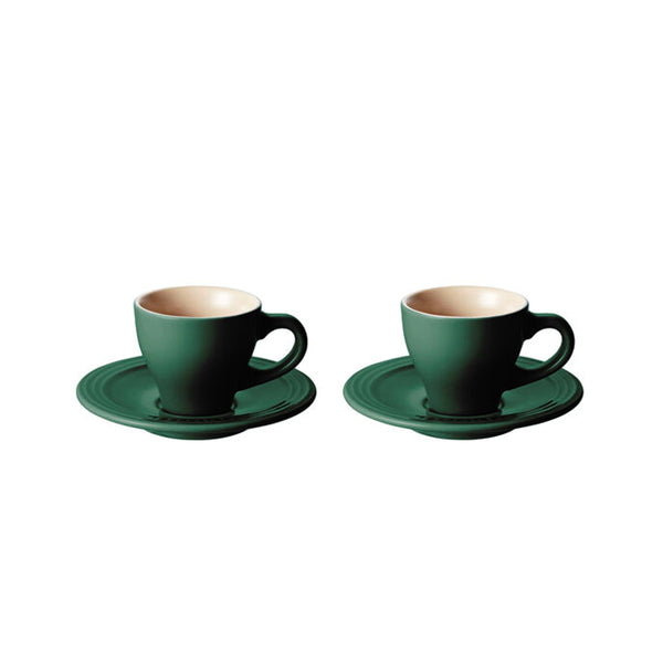 Le Creuset Stoneware Espresso Cups, Set of 2 - Artichaut