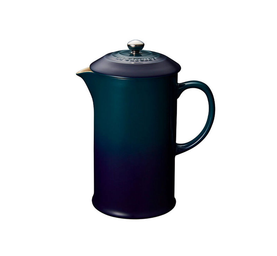 Le Creuset Cafe Stoneware French Press Agave ECS Coffee