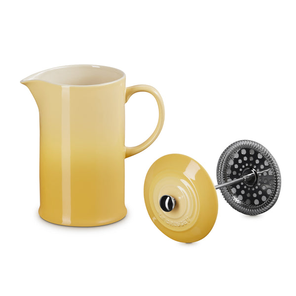 Le Creuset Cafe Stoneware French Press - Chamomile