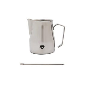 Lelit Milk Frothing Pitcher 500ml - Stainless Steel with Latte Art pen