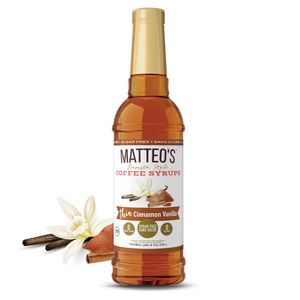 Matteo's Sugar Free Cinnamon Vanilla Syrup, 750ml