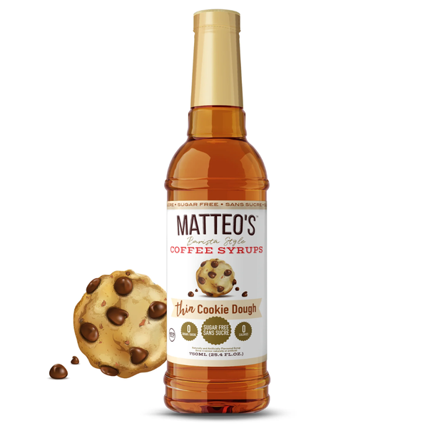 Matteo's Sugar Free Cookie Dough Syrup, 750ml