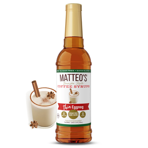 Matteo's Sugar Free Eggnog Syrup, 750ml