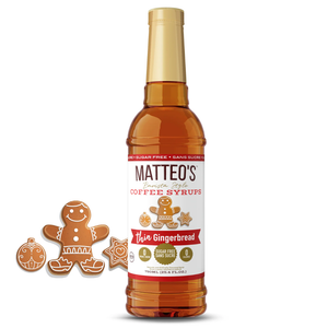 Matteo's Sugar Free Gingerbread Syrup, 750ml
