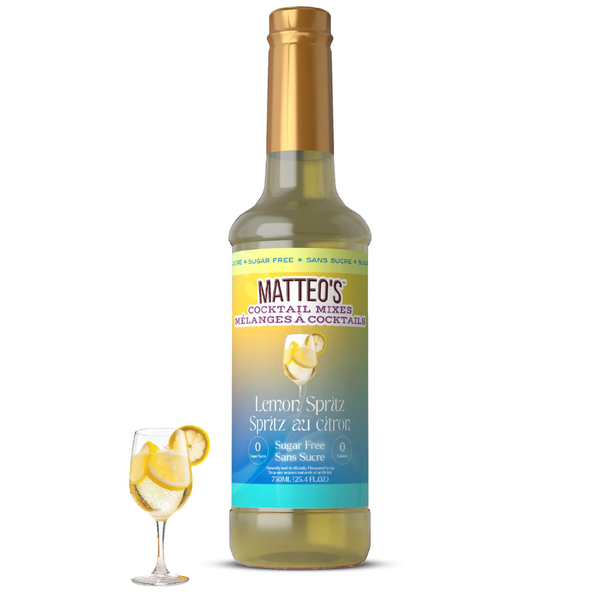 Matteo's Sugar Free Lemon Spritz Syrup, 750ml