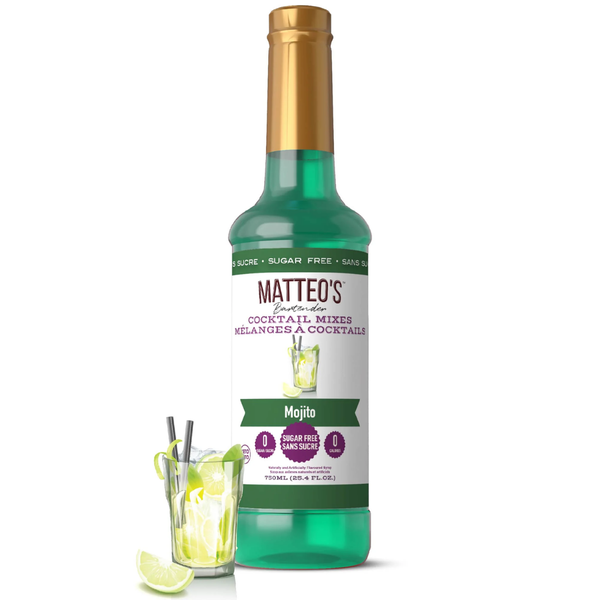 Matteo's Sugar Free Mojito Syrup, 750ml