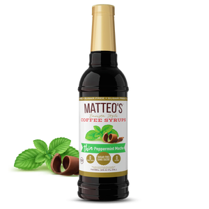 Matteo's Sugar Free Peppermint Mocha Syrup, 750ml