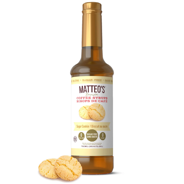 Matteo's Sugar Free Sugar Cookie Syrup, 750ml