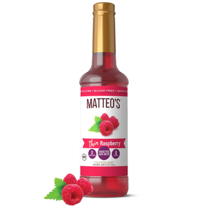 Matteo's Sugar Free Raspberry Syrup, 750ml