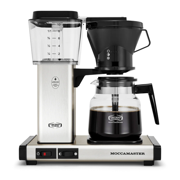 Technivorm Moccamaster KB Coffee Maker, Brushed Silver #59691