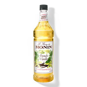 Monin French Vanilla Syrup, 1L Bottle