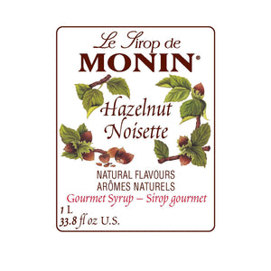 Monin Hazelnut Syrup, 1 L