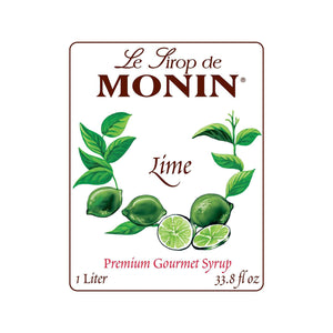 Monin Lime Syrup, 1L