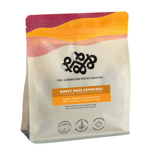 Phil & Sebastian Honey Haze Espresso Whole Bean Coffee, 250g