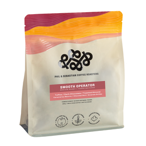 Phil & Sebastian Smooth Operator Whole Bean Coffee, 250g