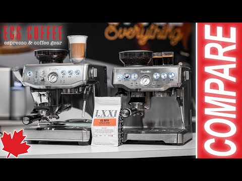 Breville Barista Express Impress Automatic Espresso Machine, Damson Blue 