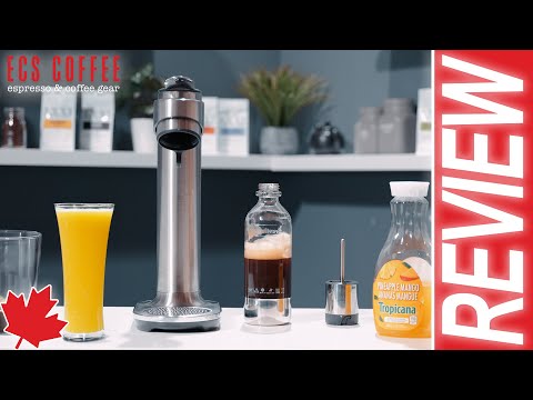 Machine à eau pétillante Breville Infizz Aqua, acier inoxydable brossé 