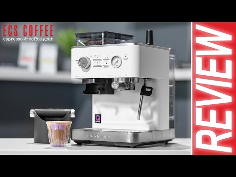 KitchenAid Semi-Automatic Espresso Machine, Black 