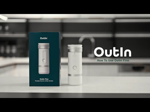 Outin Fino Portable Electric Grinder Tundra Brown