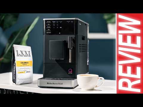 KitchenAid KF2 Fully Automatic Espresso Machine, Matte Black 