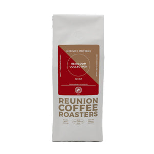 Reunion Coffee Roasters Organic Heirloom Whole Bean Coffee, 12oz