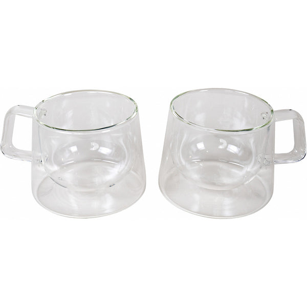 Safdie Barista Gem 380ml Caffé Latte Mugs, Set of 2