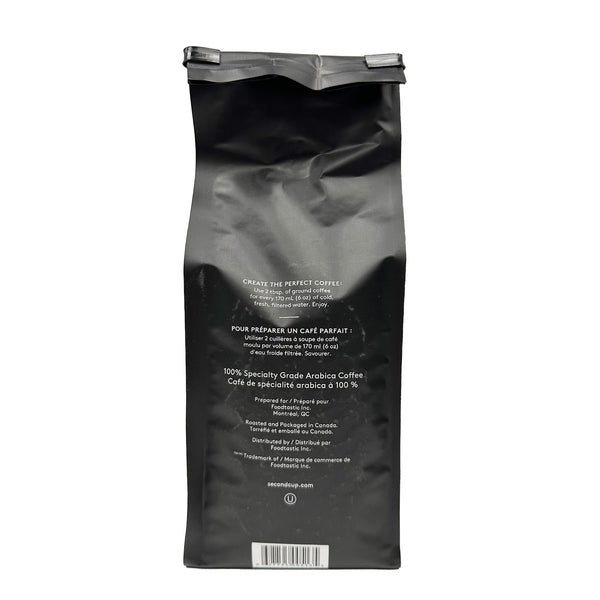 Second Cup Espresso Forte Dark Whole Bean Coffee, 312 g