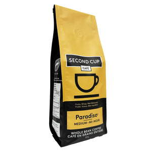 Second Cup Paradiso Medium Whole Bean Coffee, 312 g