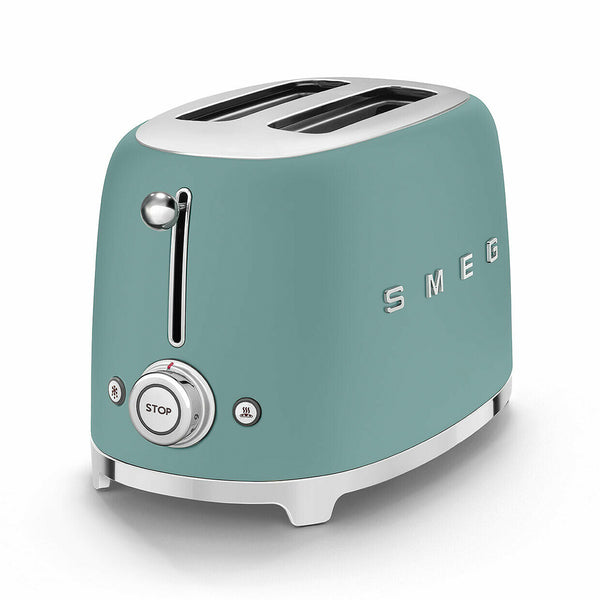 SMEG 2-Slice Toaster, Matte Emerald Green #TSF01EGMUS