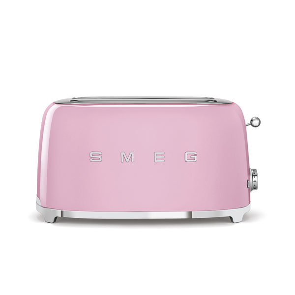Smeg 4-Slice Toaster, Pink #TSF02PKUS