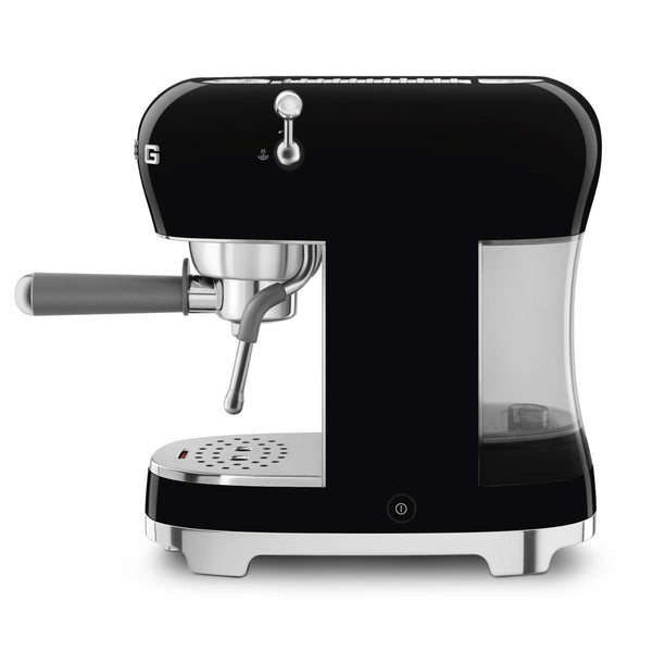 Smeg Manual Espresso Coffee Machine #ECF02 - Black
