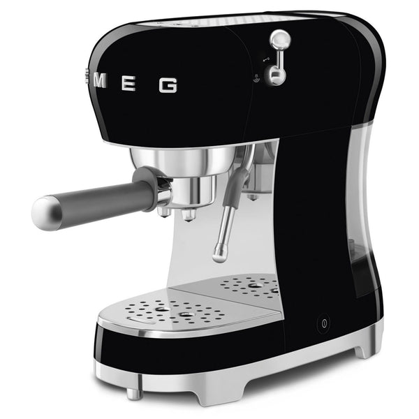 Smeg Manual Espresso Coffee Machine #ECF02 - Black